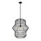 Z-Lite Orsay 1 Light Pendant, Matte Black & Clear 1941P24-MB - alternate 8